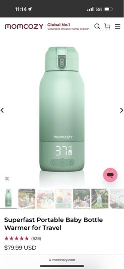 New portable bottle warmer