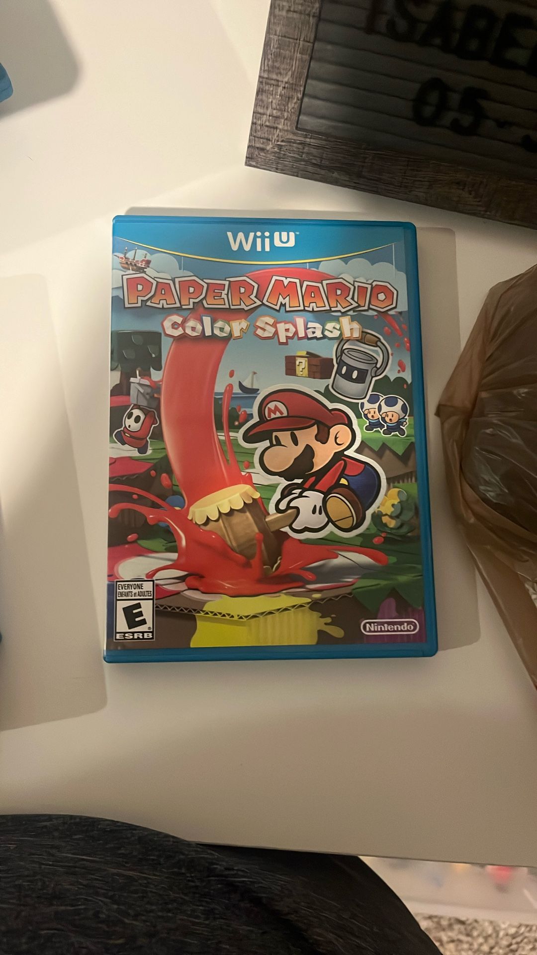 Paper Mario Color Splash For Wii U