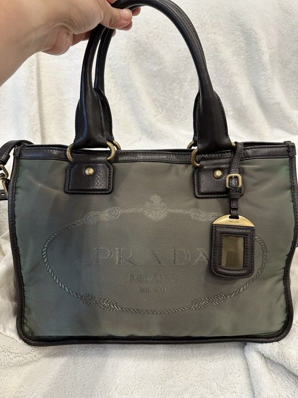 Prada Jacquard Tote bag