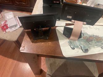 Printer y monitor pequeño