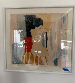 “Nu féminin assis” (Seated Female Nude), circa 1974