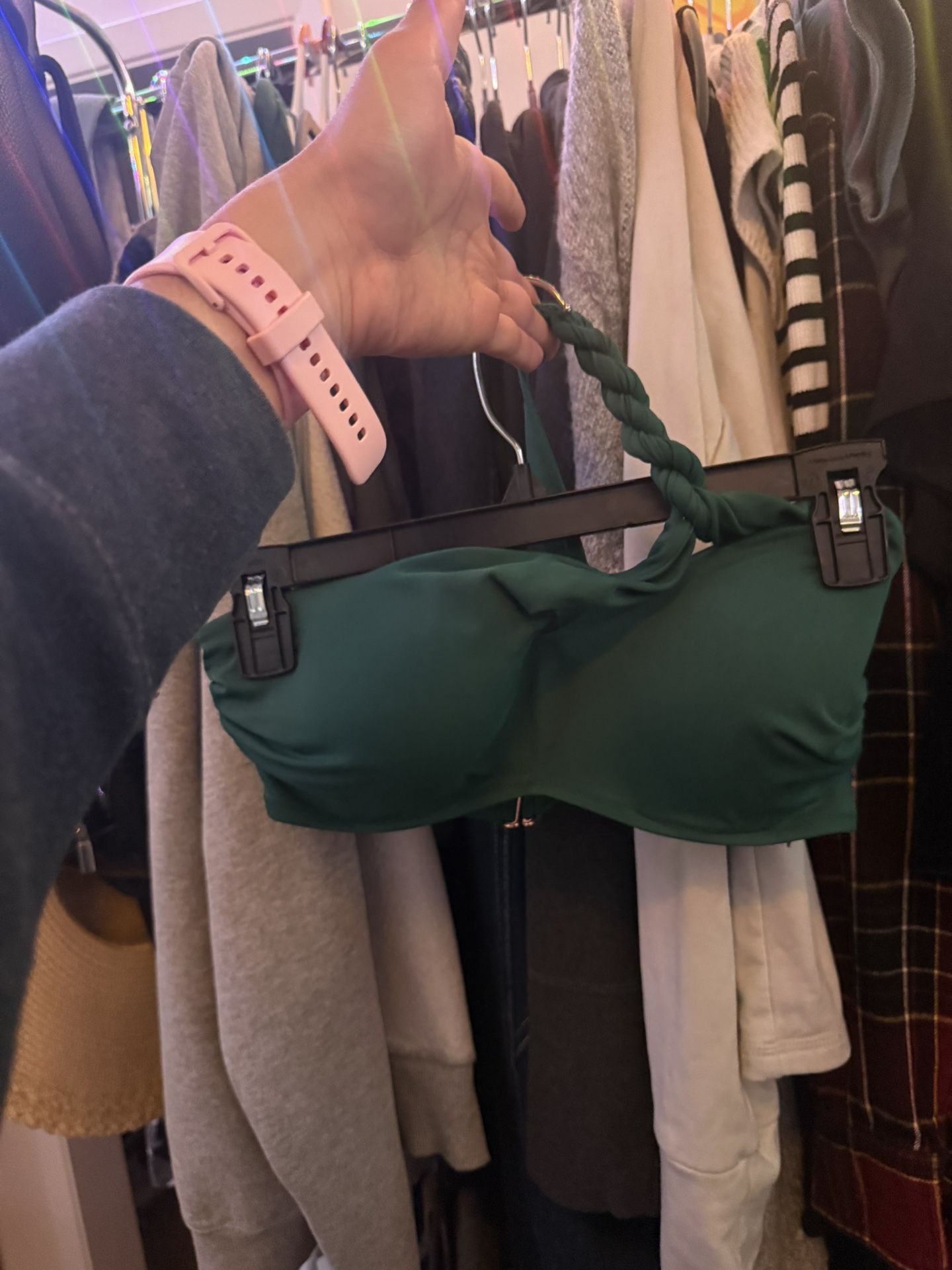 Green Bikini Top