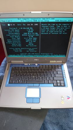 Dell Inspiron 8600 laptop