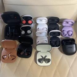 assortment Of Headphones 