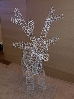 Deer Topiary Plant Cage - Small