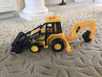 CAT lights and sounds backhoe toy