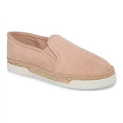 VINCE CAMUTO Tambie Blush Pink Nubuck Leather Espadrille Slip-On Shoe Womens 7.5
Brand New
