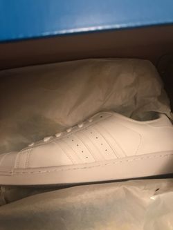 all white shell toes