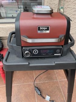 Ninja wood fire outdoor grill and smoker