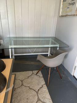 IKEA Industrial Desk & Chair