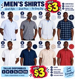 Men's Short Sleeve Button-Up Shirts