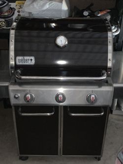 (Amazing) Weber Genesis 3 Burners BBQ Grill Propane LP