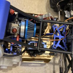 Custom Built Huge Nitro Rc Car/truck