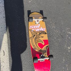 SOL RIDE  ( Asking $75 ) SKATEBOARD 