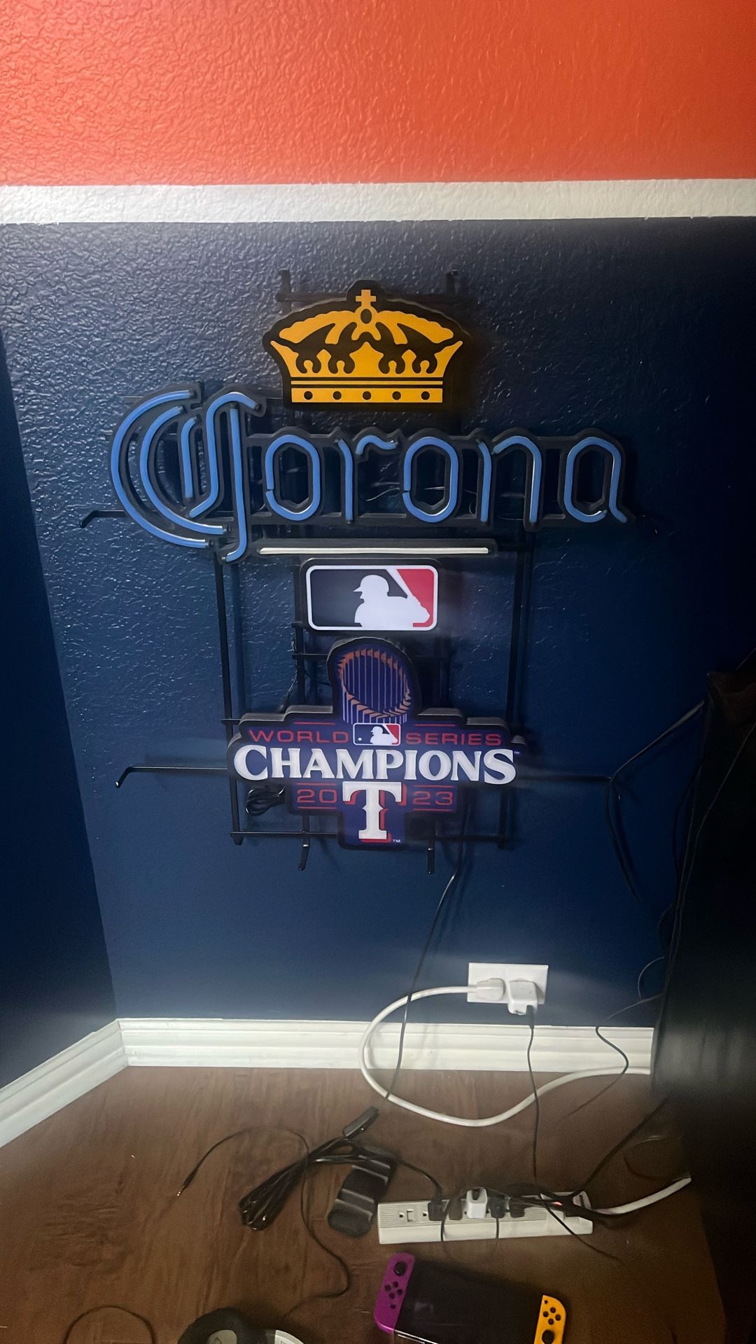 Rangers Light Up Sign