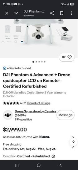 Phantom 4 drone. Brand  new