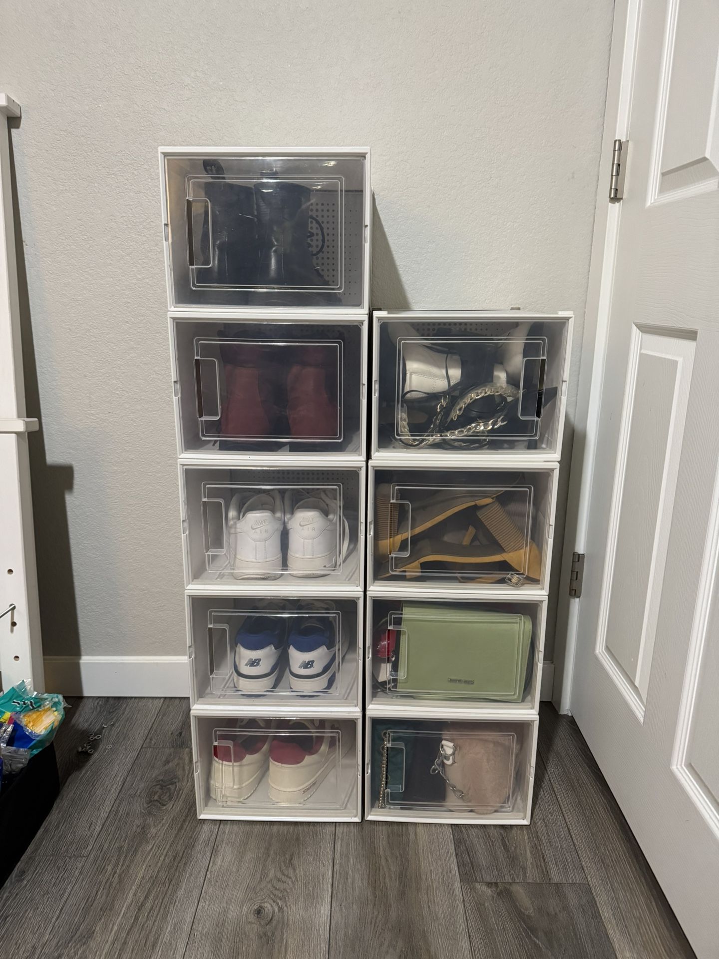 Stackable Shoe Storage Boxes