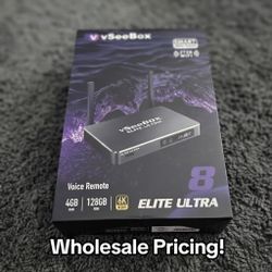 💥 vSeeBox Elite Ultra 🌟 TV STREAMING BOX 💥