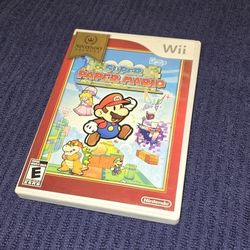 Nintendo Wii Super Paper Mario Game 