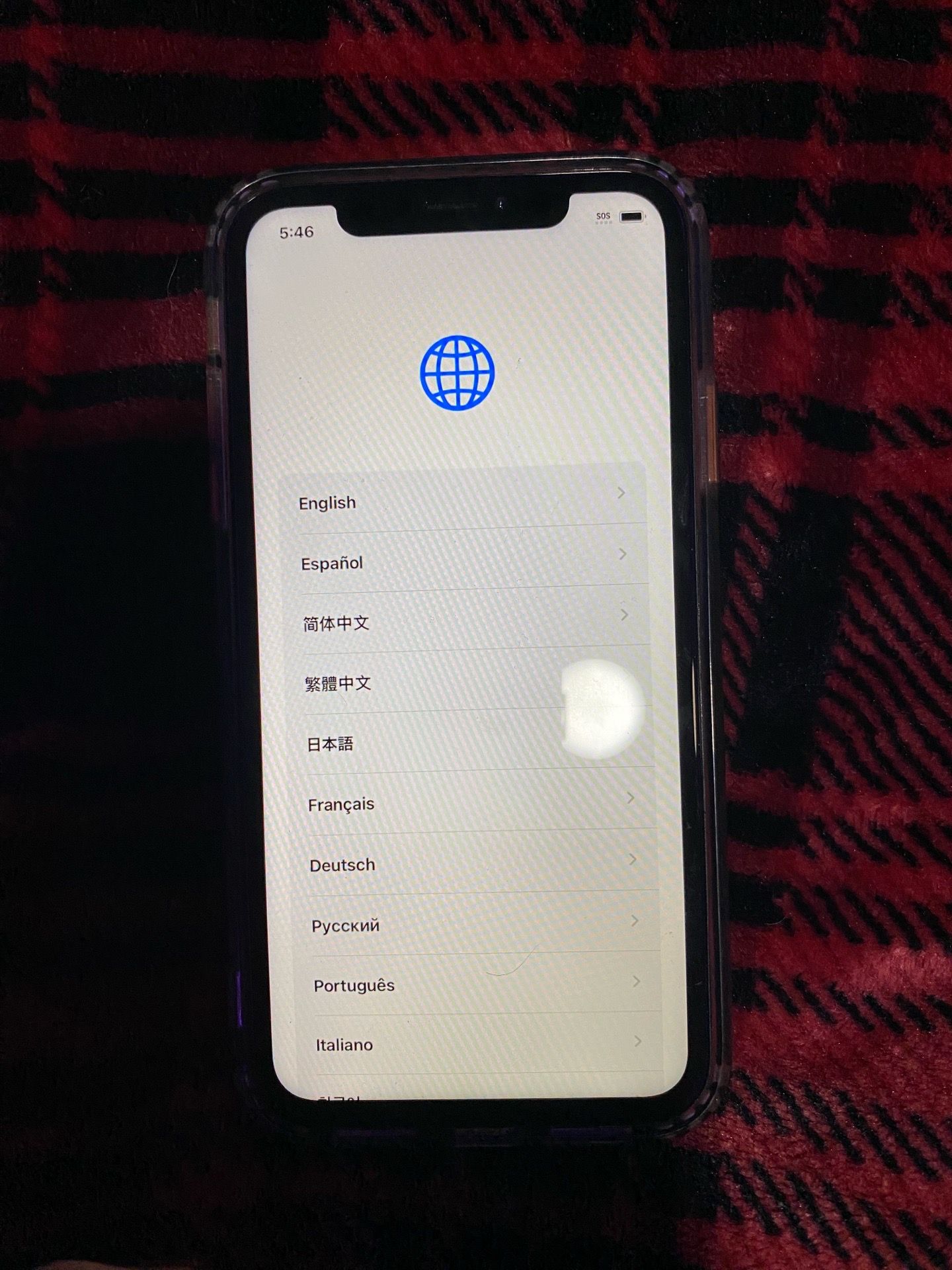 iPhone XR unlocked new screen