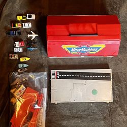 Vintage Micro Machines City Playset + Vehicles (90s) – Works Great – Most Pieces Included
