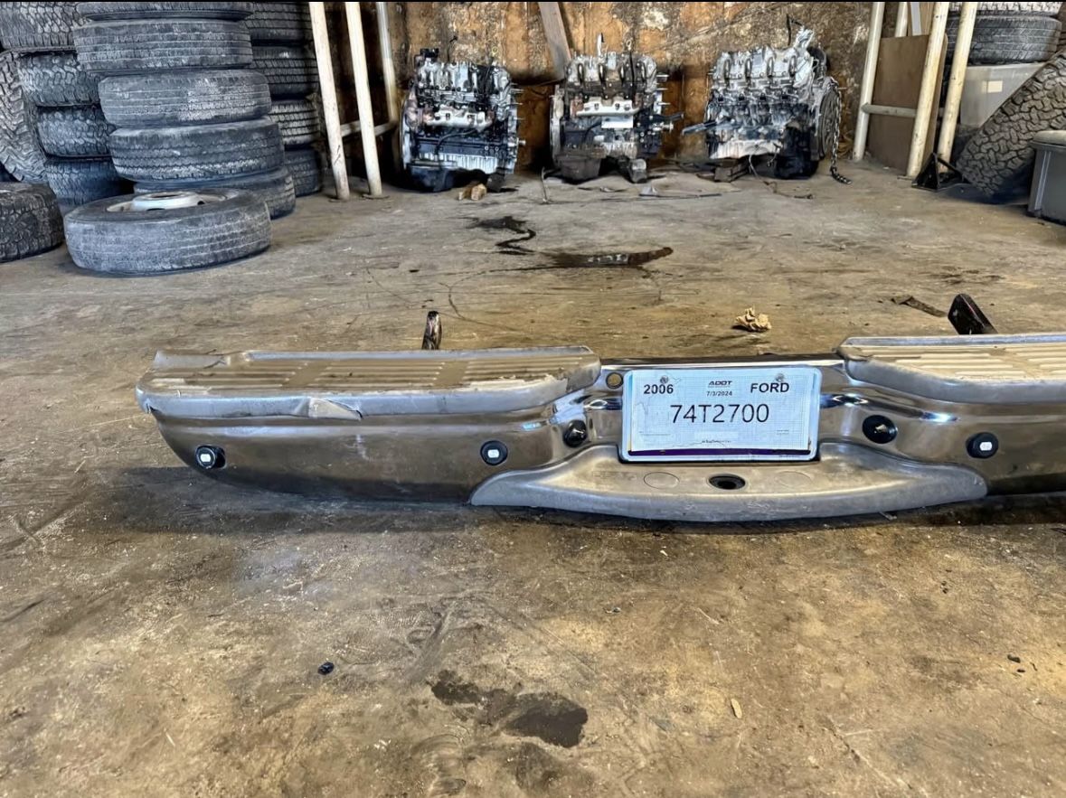 2005-2007 ford f250 f350 rear bumper