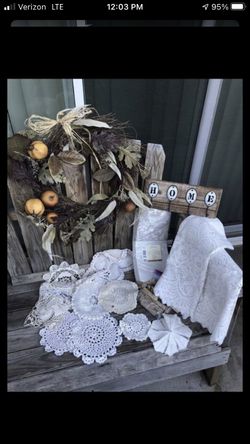 Rustic decoration set