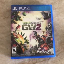 PS4 Game:plants VS Zombies GW2