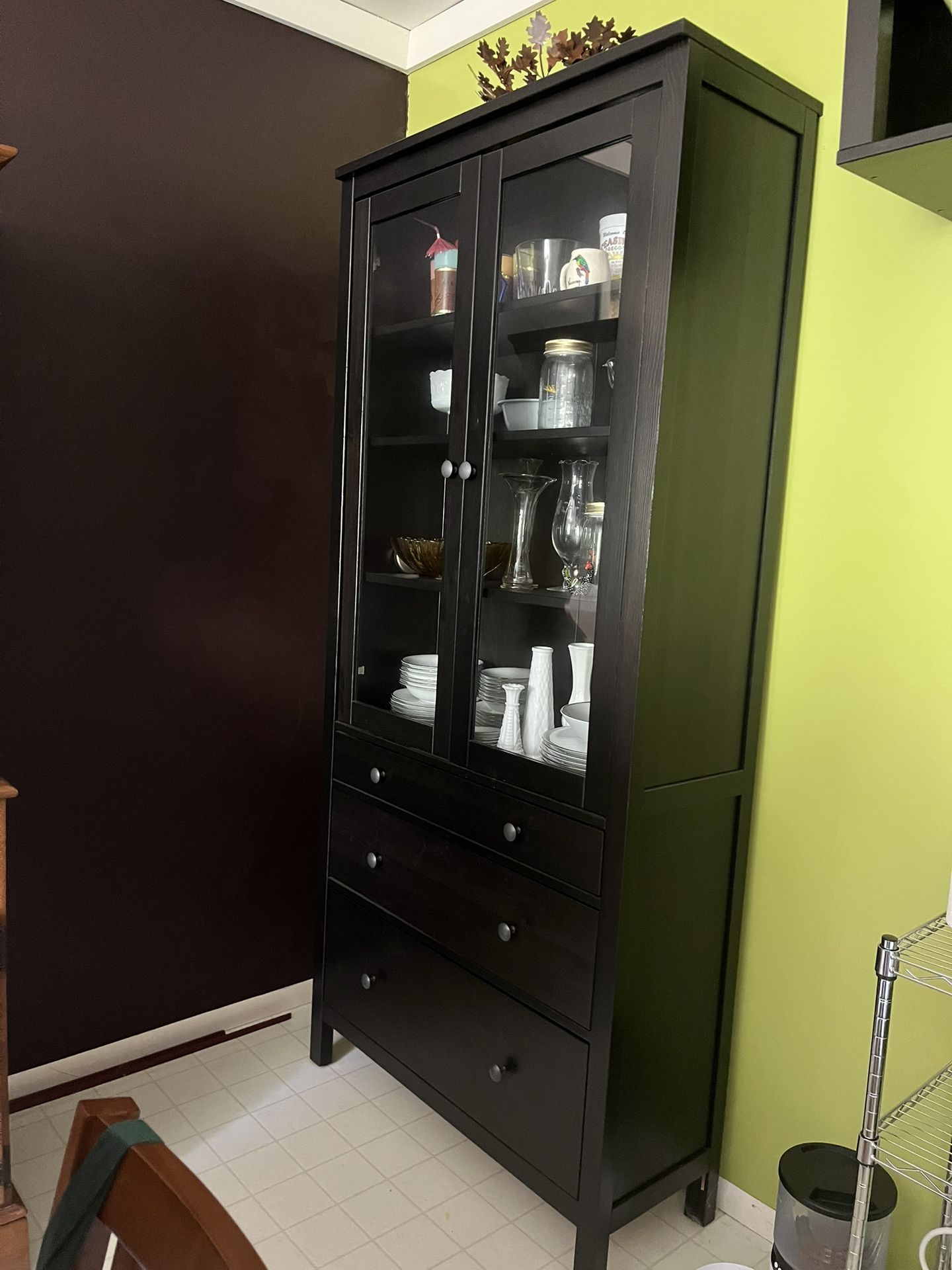 IKEA Hemnes Cabinet and Shelf