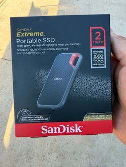Sandisk Portable SSD 2TB NEW