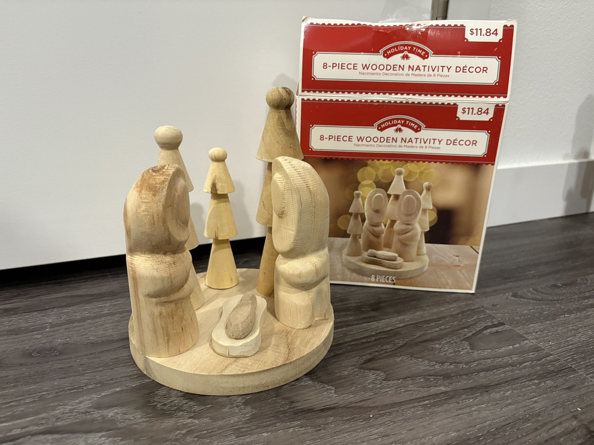 Wood Navitity Scene