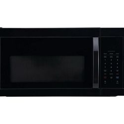 1.7 cu. ft. 1000-Watt Over the Range Microwave in Black
