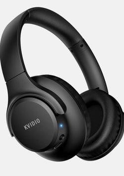 KVIDIO Bluetooth Headphones over Ear, 65 Hours Playtime Wireless Headphones