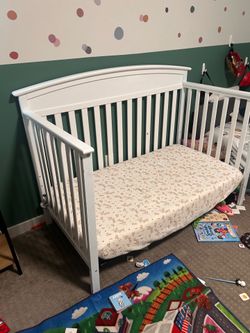 Crib with mattress