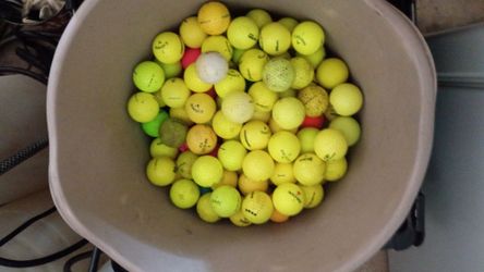 Used Colored Golf Balls