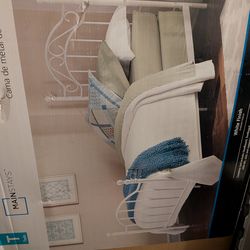 Twin Bed Frame White New in Box