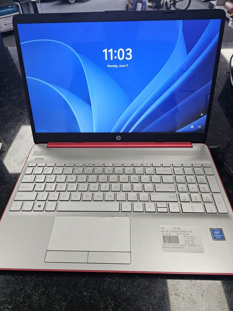 2023 HP 15 Laptop. ASK FOR RYAN. #4(contact info removed)832-01