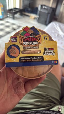 RMS Mystery Dumpling - Gold glitter Edition.