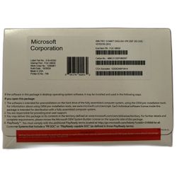 Microsoft Windows 10 Pro 64-bit Full Version DVD Single Pack License Sealed New