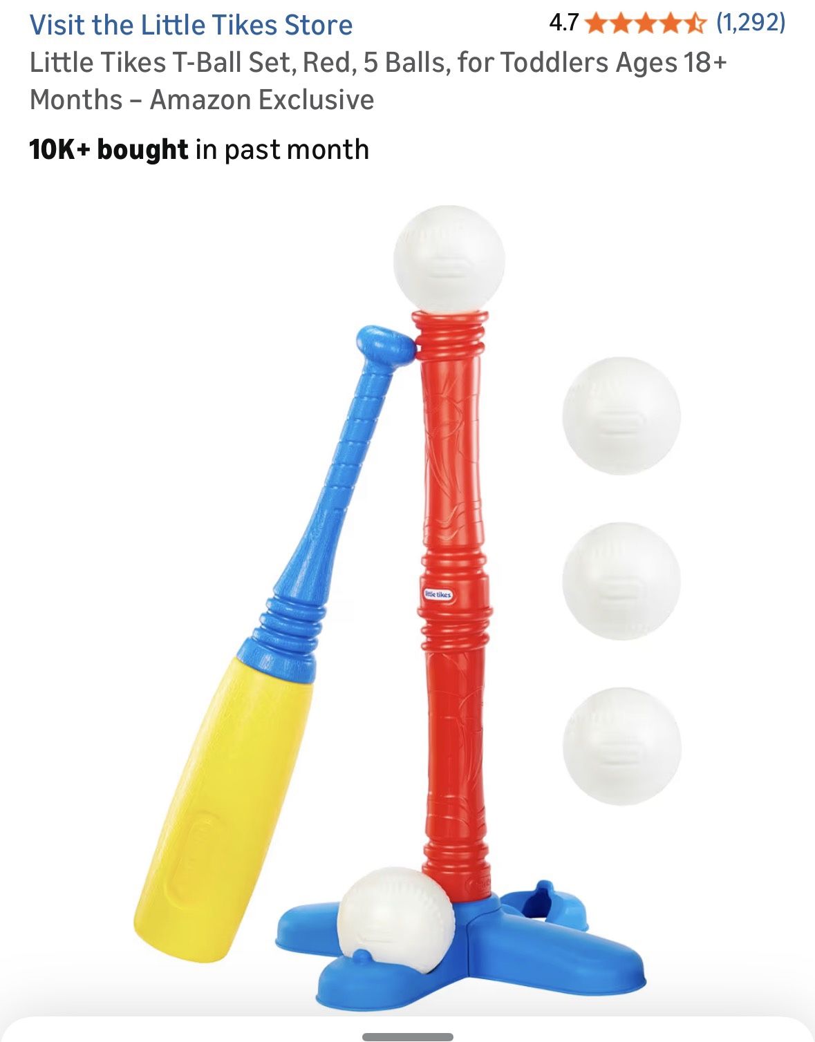 Little Tikes Base Ball Set