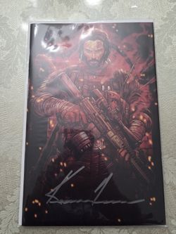 BRZRKR #1 1:1000 Signed By Keanu Reeves **Super RARE** NM