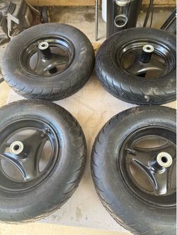 Wheel barrel tires