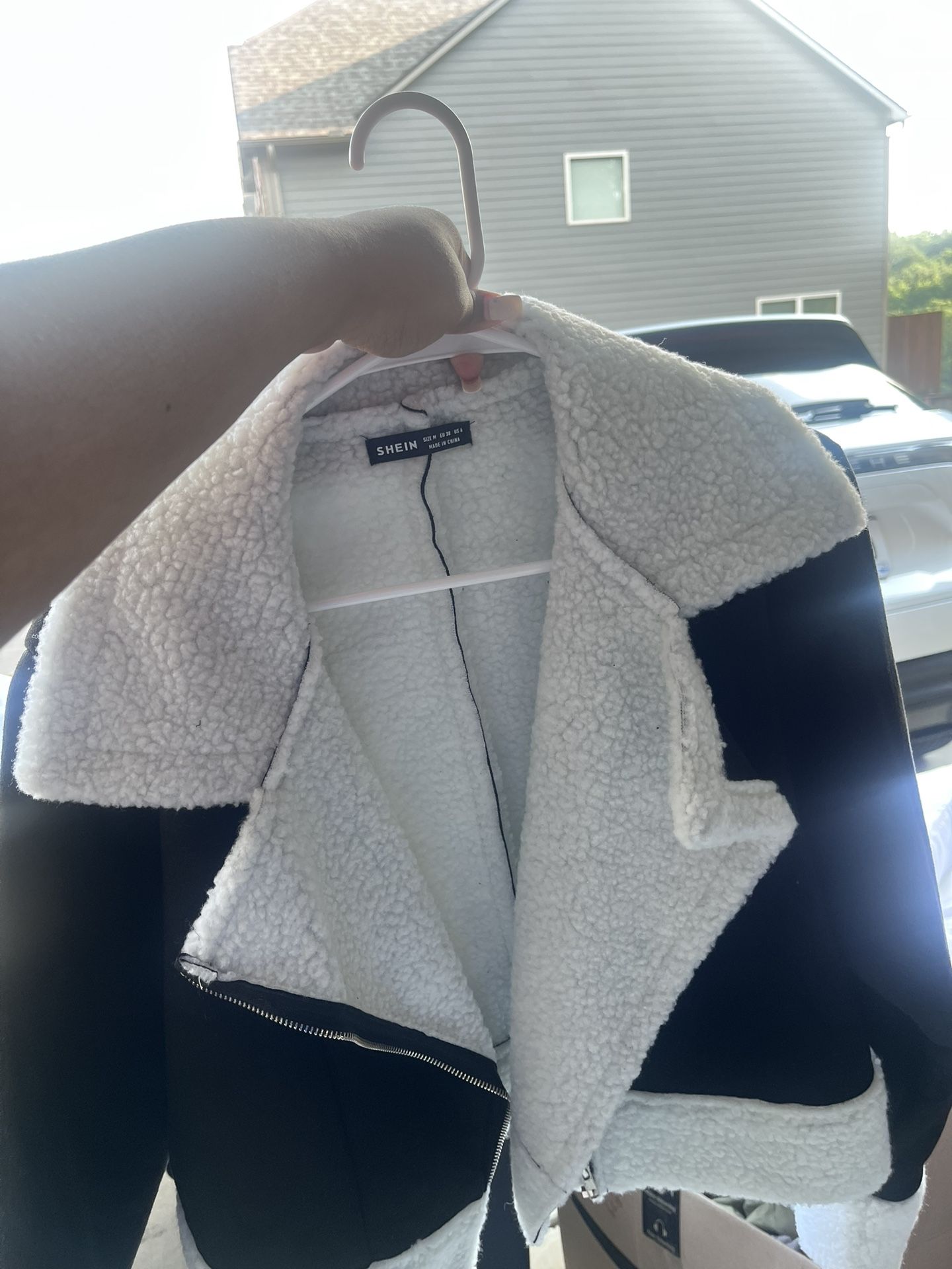 Black And White Jacket