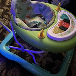 Bright Starts Tiny Trek 2-in-1 Baby Activity Walker — Gently Used