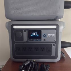 anker c1000 battery generator power station with expansion pack