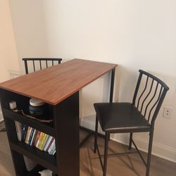 Juego De Silla Y Mesa Para Dos 