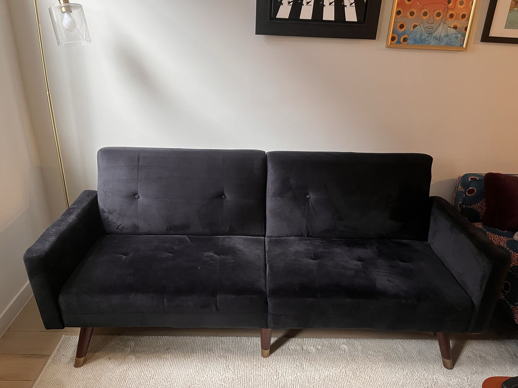 Black Sleeper Sofa