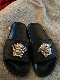 Versace Palazzo Medusa Slide Sandals