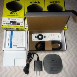 GOOGLE ONN 4k BOX
