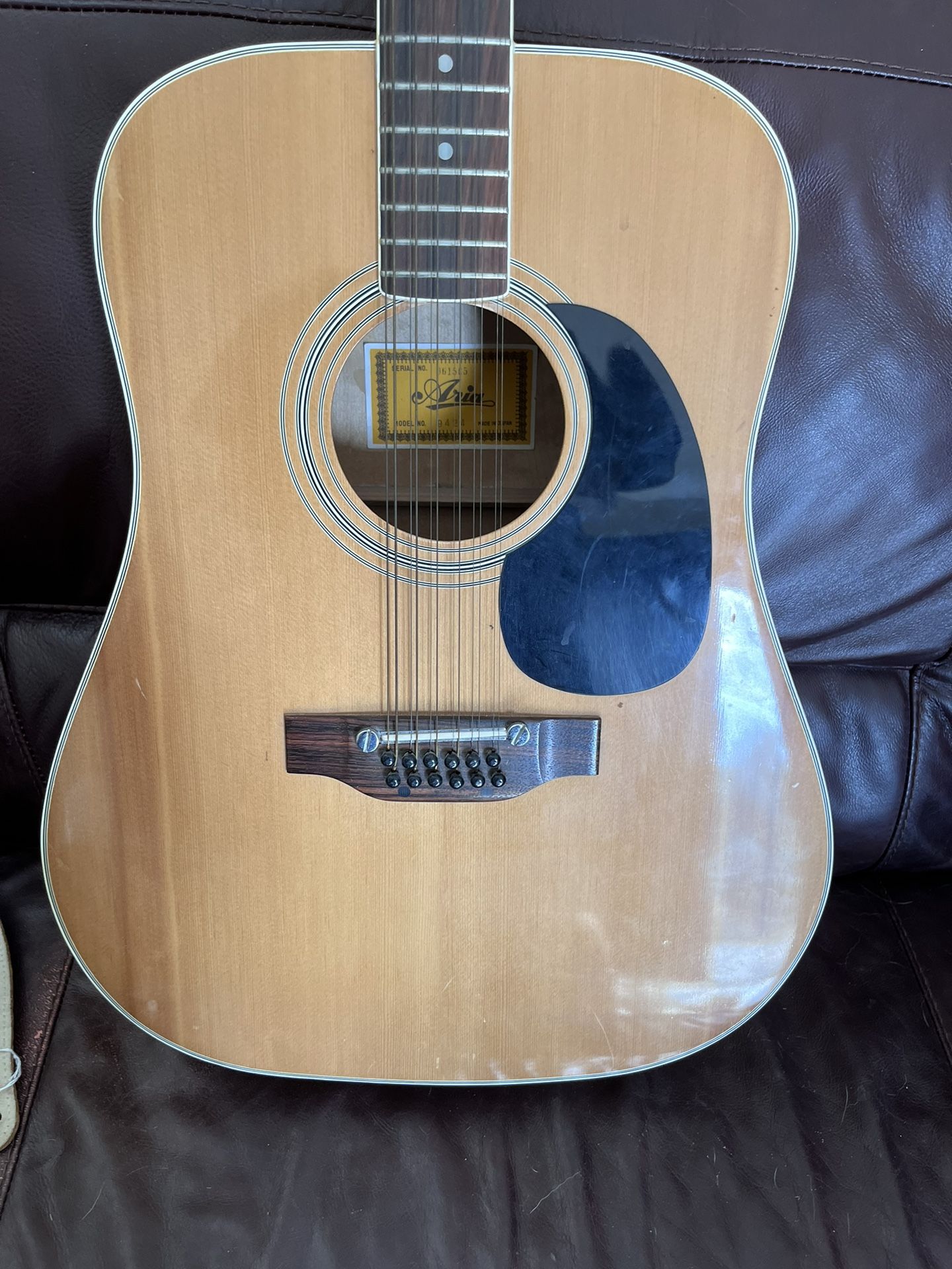 Vintage Aria 12 String Guitar